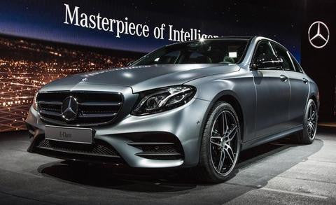 2017 2018 Mercedes E-Class wireless charger