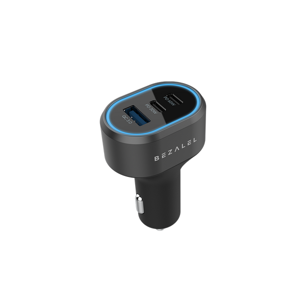 BEZALEL 85W Three Port Car Charger